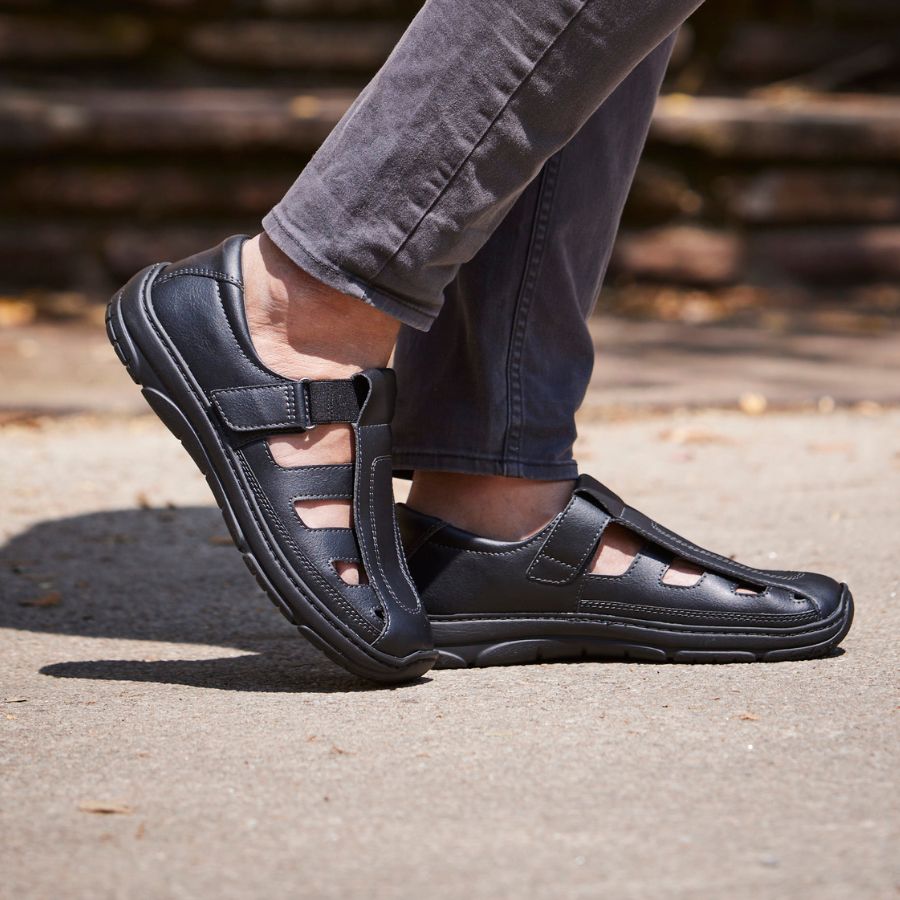 Chaussures Orthopédiques Chaussures Tout Cuir Homme Sandale Homme