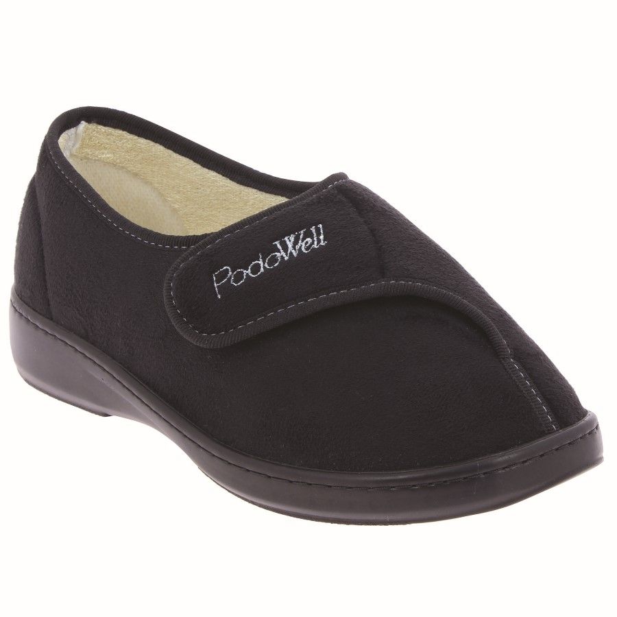Chaussons orthopédiques CHUT AMIRAL noir Podowell