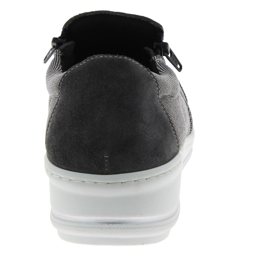 Basket sans lacet femme Podowell CHUT STEFY gris