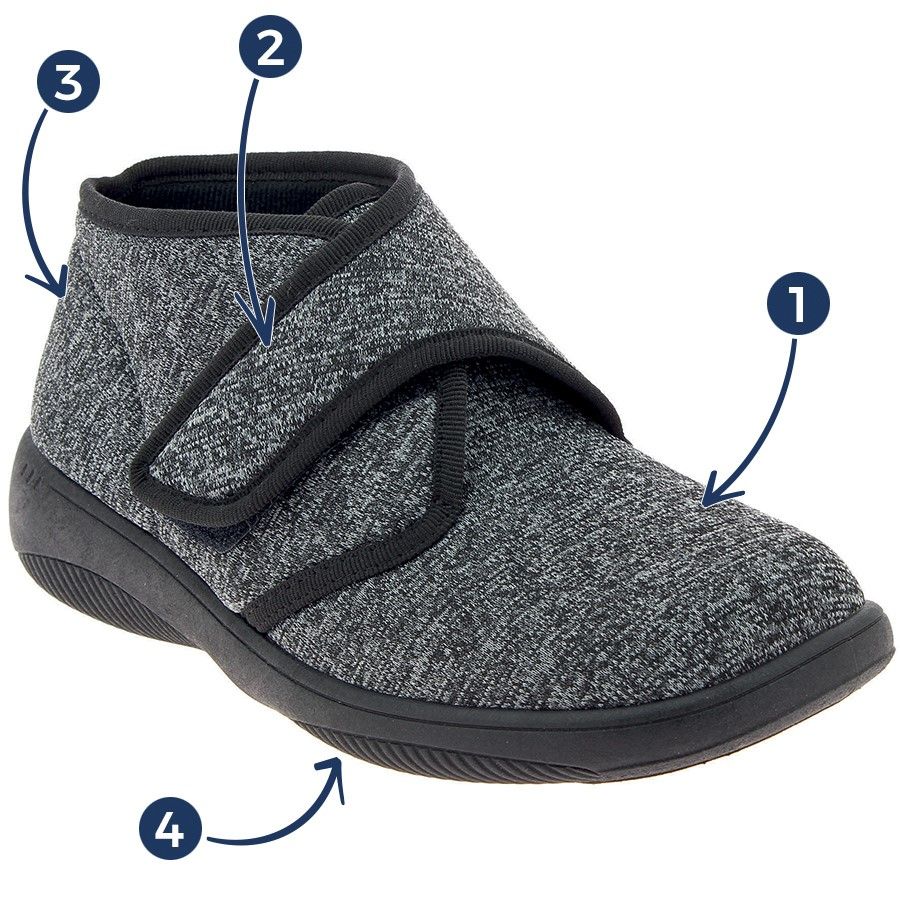 Chaussons Orthop Podowell Pantoufles Pantoufles Chut BRUMAN