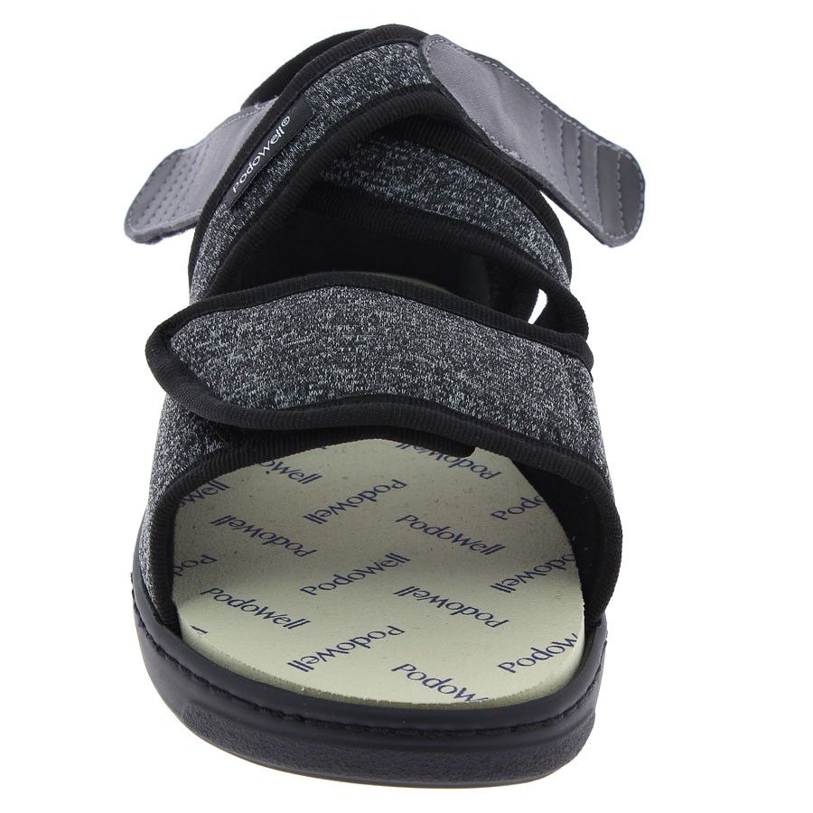 Chausson orthopédique pied large CHUT XILO noir