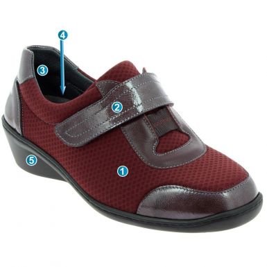 CHUT SIMONA SMART bordeaux