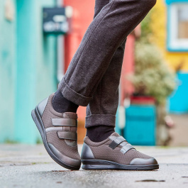 Dooxi Mocassins Espadrilles Femme - Dentelle Creux - Gris - Taille 35 EU - Plats, Antidérapants, Légers - Idéals Été
