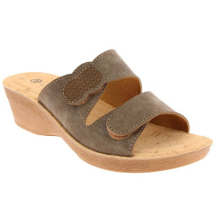 Mule Fannie camel vue de face