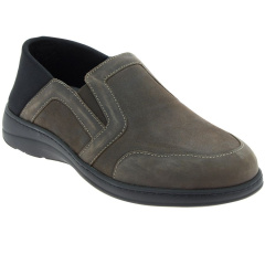 Chaussure orthopédique homme CHUT Padro MARRON profil