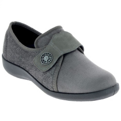 chaussure dinterieur fermee uciel gris profil