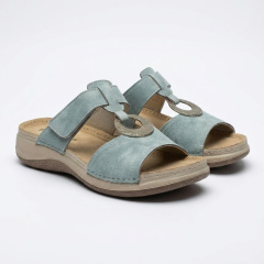 mule femme irmis bleu