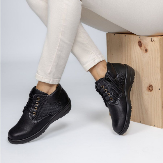 Chaussures Plates SONATE Socoa Noir - Taille 41, Cuir, Neuves (occasion Comme Neuf)