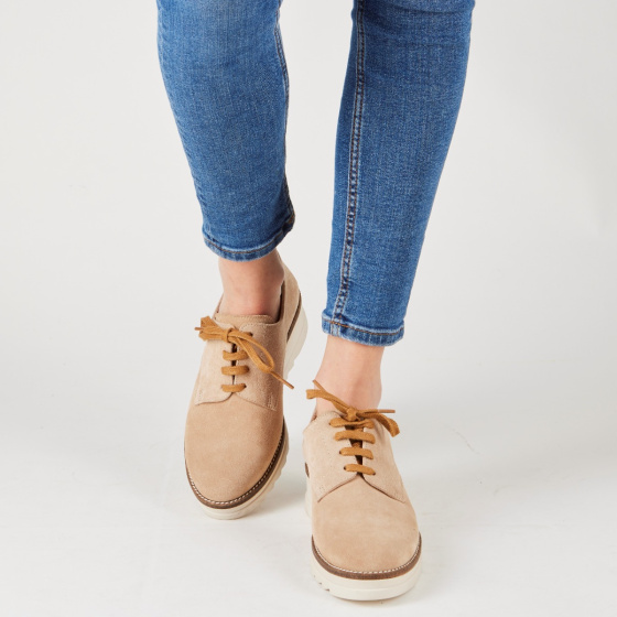 Derby femme Lady02 Camel Pulse