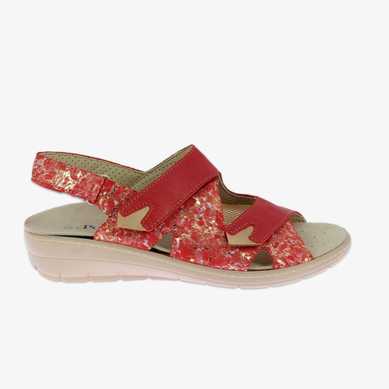 Sandale rouge store