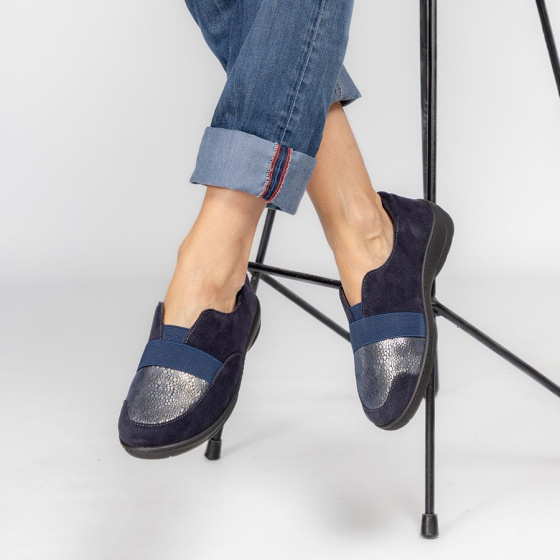 Chaussure orthopedique femme MARION Marine Podowell