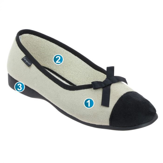Fargeot Native, Ballerines fermées Femme, Bleu, 36 EU