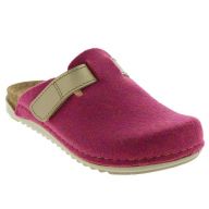 Chausson femme IRIS ROSE vue de face