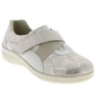 Chaussure orthopédique femme CHUP VANINA_HV ECRU vue de profil