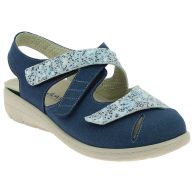 Sandales CHUT Greta Bleu vue de face