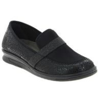 Mocassins & ballerines CHUT Nelia Noir vue de face
