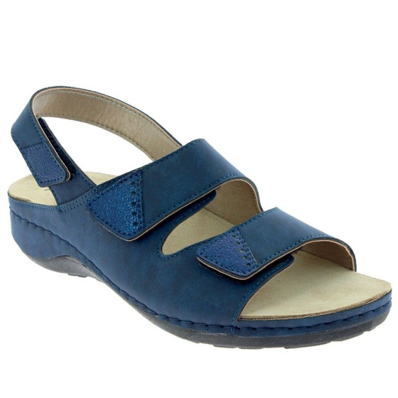 Sandales femme marine deals