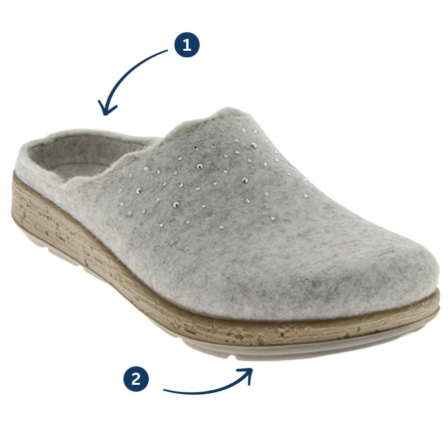 Podowell Chausson Confort Homme Podowell Blizzard Pantoufles