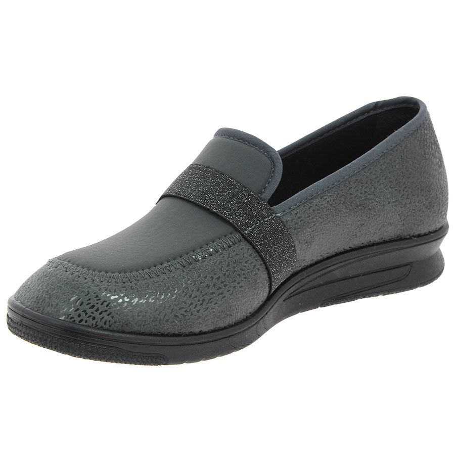 Mocassins ballerines Femme Nelia-Gris Podowell