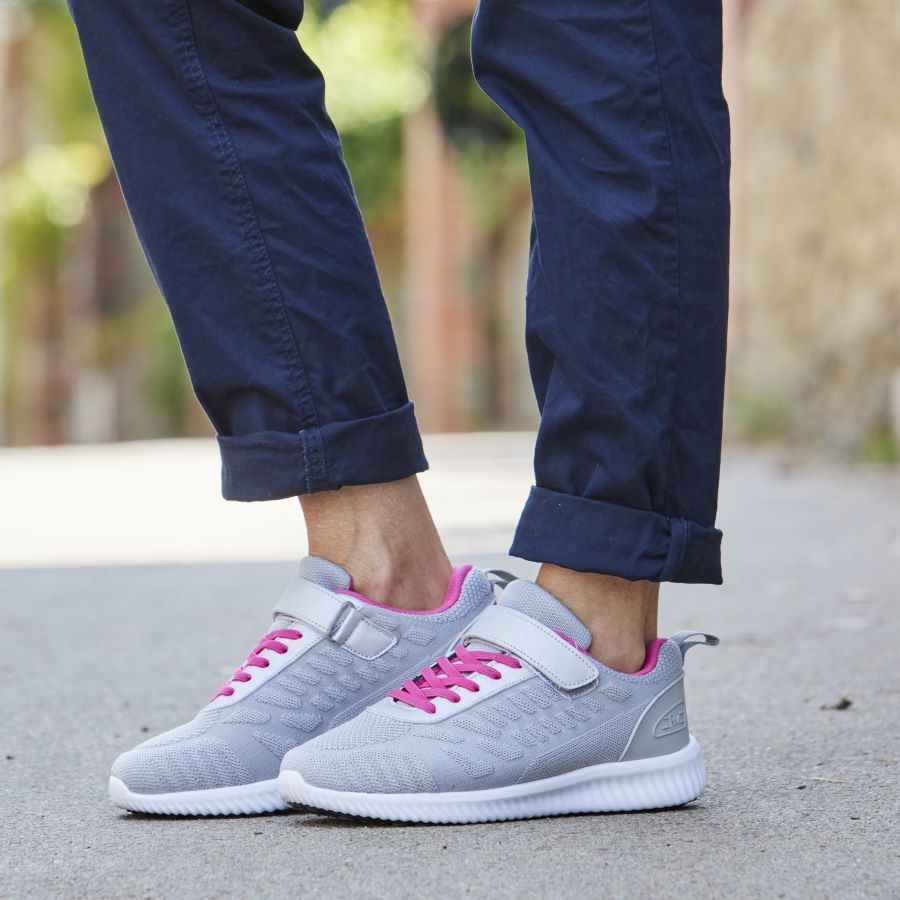 Basket confort femme Valia Gris Podowell